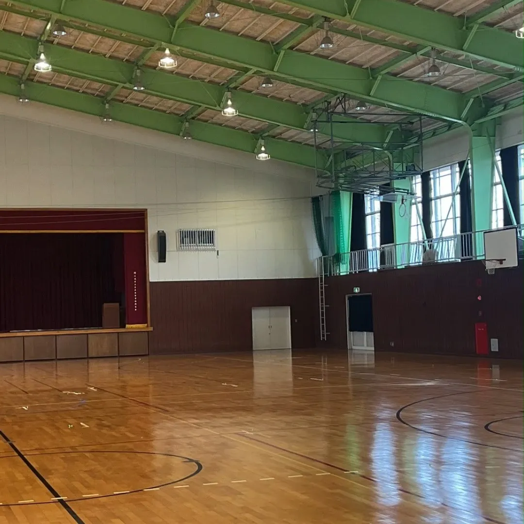 体育館の新しい顔！